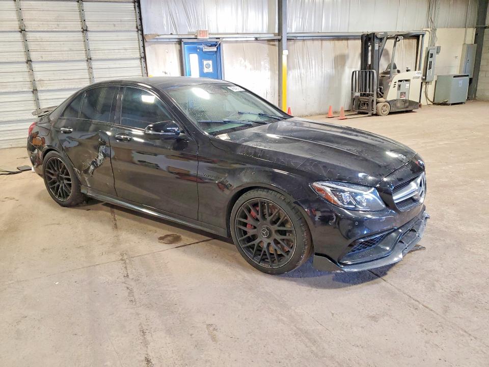 2018 Mercedes-benz C მანქანა იყიდება აუქციონზე, vin: 55SWF8HB8JU248303, აუქციონის ნომერი: 48942726