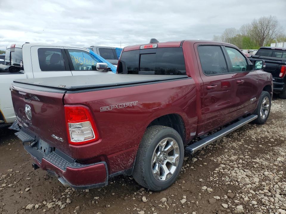 2020 Ram 1500 მანქანა იყიდება აუქციონზე, vin: 1C6SRFFT1LN144917, აუქციონის ნომერი: 50491266