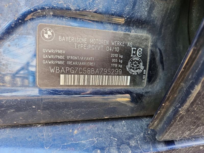 Продаж на аукціоні авто 2011 Bmw 323, vin: WBAPG7C58BA795299, номер лоту: 48104396
