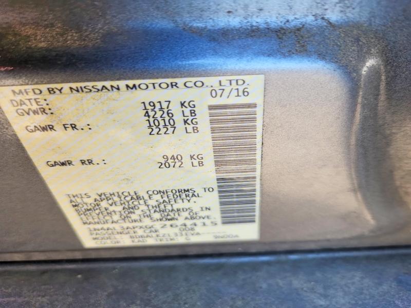 Aukcja sprzedaży 2016 Nissan Altima, vin: 1N4AL3APXGC264415, numer aukcji: 51562566