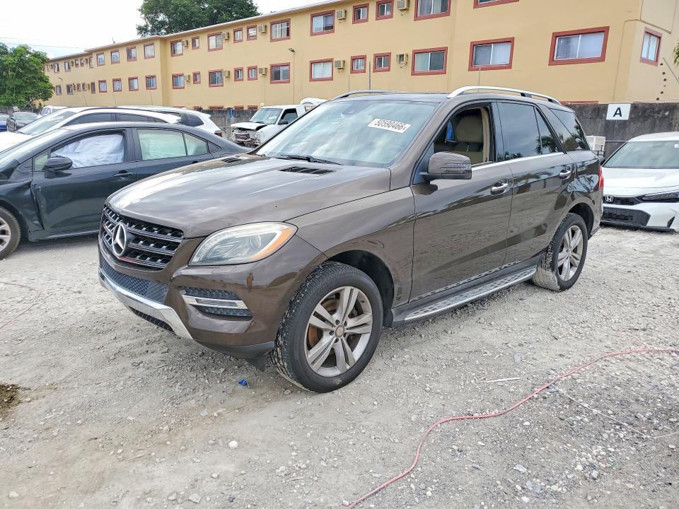 2013 Mercedes-benz Ml მანქანა იყიდება აუქციონზე, vin: 4JGDA5JB3DA157111, აუქციონის ნომერი: 50590466