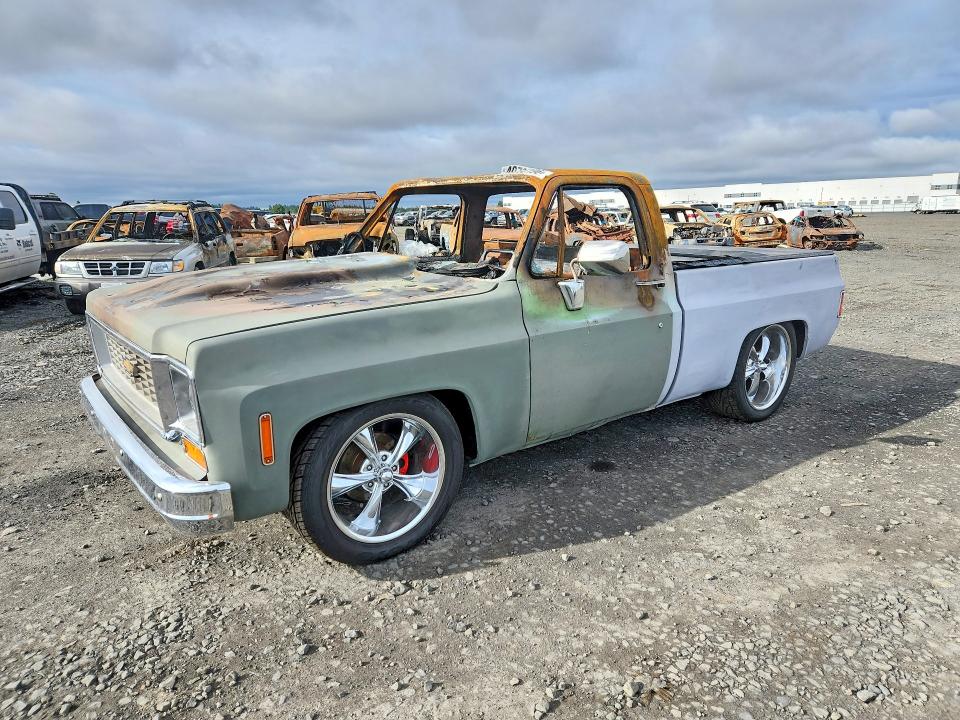 1973 Gmc C1500 მანქანა იყიდება აუქციონზე, vin: TCX143Z517386, აუქციონის ნომერი: 49793196