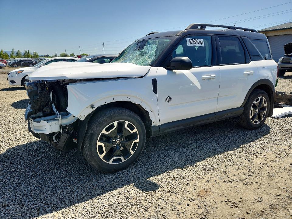 Auction sale of the 2022 Ford Bronco Sport, vin: 3FMCR9C64NRD89803, lot number: 50950916