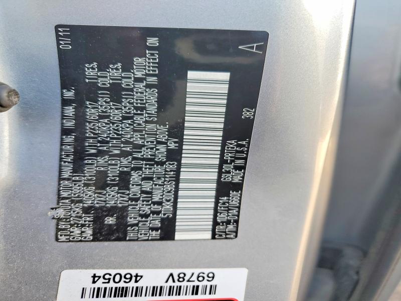 Продажа на аукционе авто 2011 Toyota Sienna, vin: 5TDKK3DC9BS114183, номер лота: 50971416