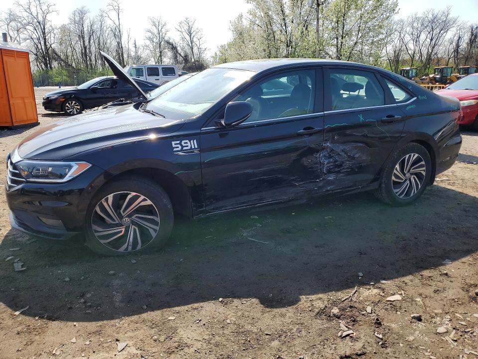 2021 Volkswagen Jetta მანქანა იყიდება აუქციონზე, vin: 3VWG57BU6MM055349, აუქციონის ნომერი: 48673616