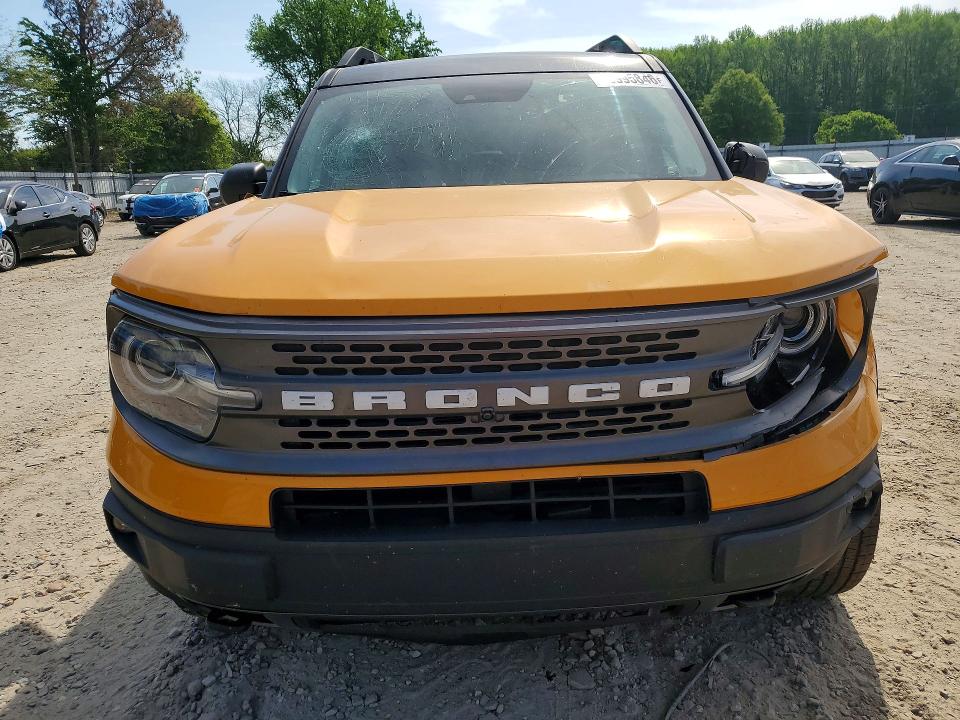 49995846 :رقم المزاد ، 3FMCR9D97MRB33758 vin ، 2021 Ford Bronco Sport مزاد بيع