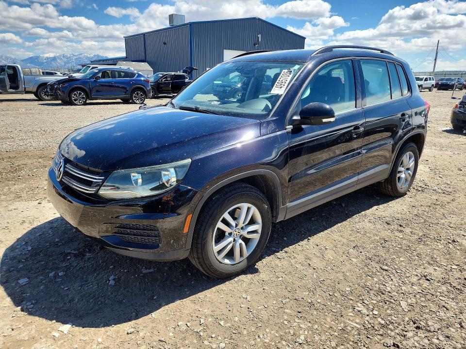 49957086 :رقم المزاد ، WVGBV7AXXHK020623 vin ، 2017 Volkswagen Tiguan مزاد بيع