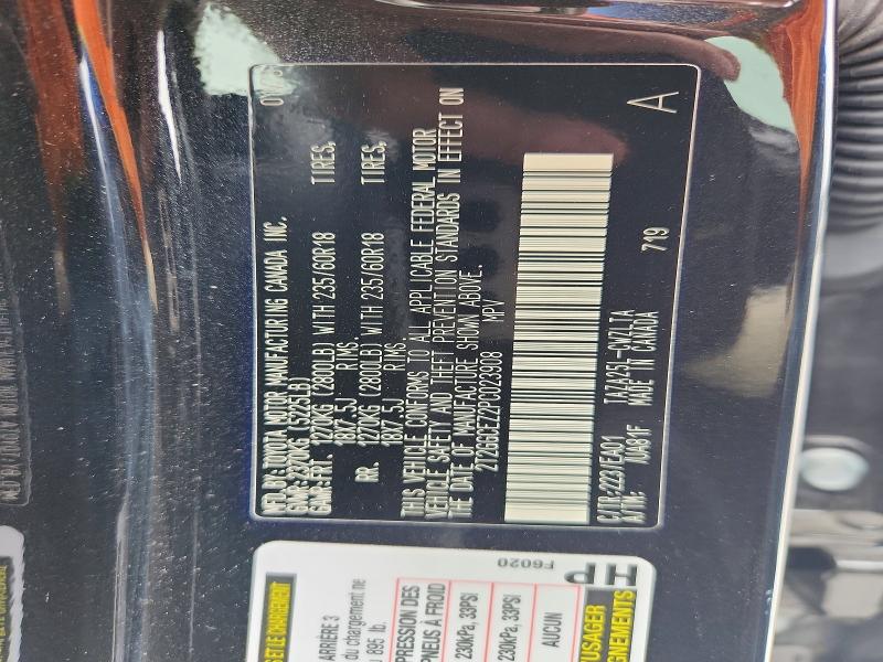 Aukcja sprzedaży 2023 Lexus Nx, vin: 2T2GGCEZ2PC023908, numer aukcji: 49828416