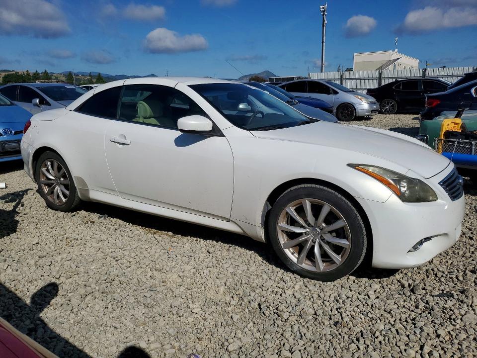 51199416 :رقم المزاد ، JN1CV6FE7BM952108 vin ، 2011 Infiniti G37 Convertible مزاد بيع