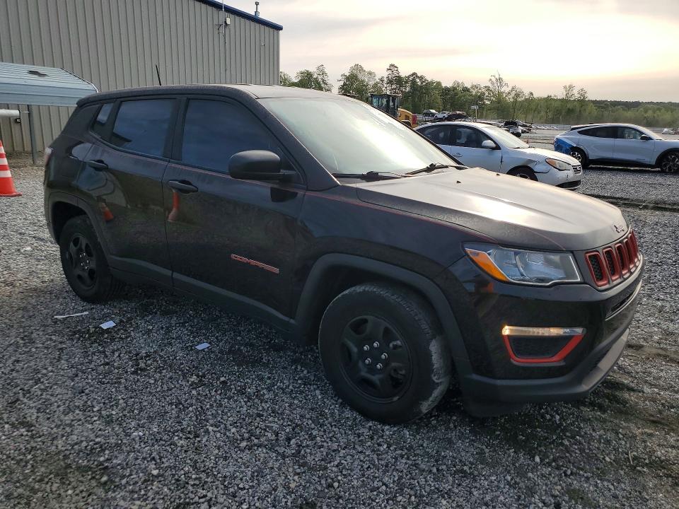 Продажа на аукционе авто 2018 Jeep Compass, vin: 3C4NJCAB7JT461057, номер лота: 48903276