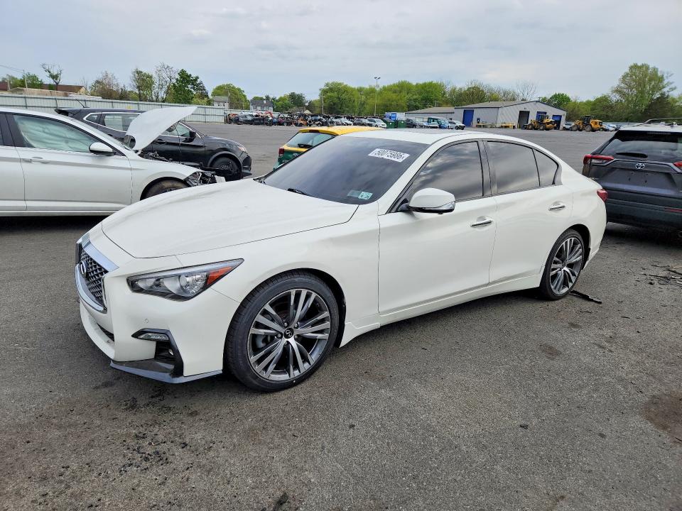 Продажа на аукционе авто 2021 Infiniti Q50, vin: JN1EV7CR8MM750080, номер лота: 50075986