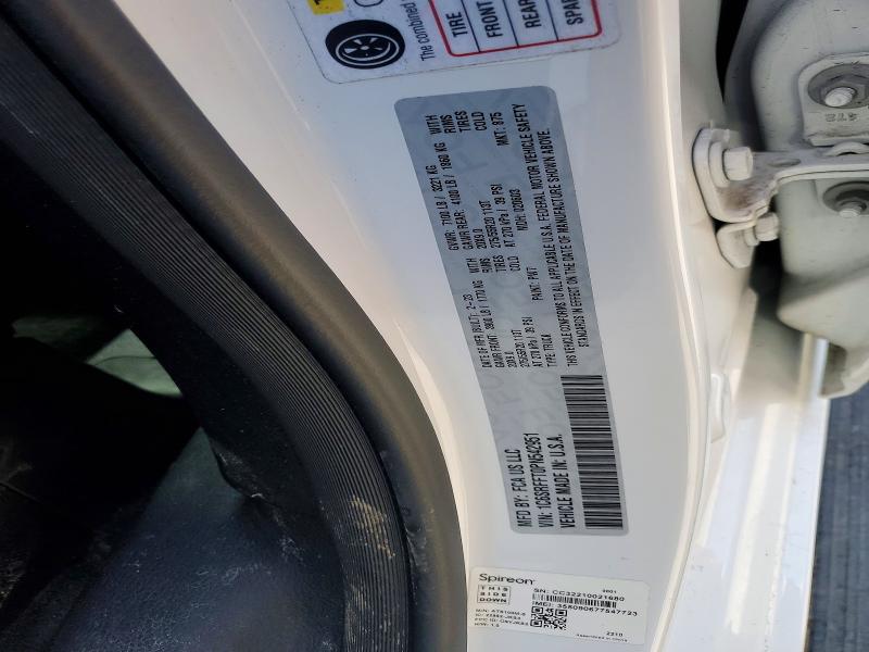 48786536 :رقم المزاد ، 1C6SRFFT0PN542951 vin ، 2023 Ram 1500 مزاد بيع