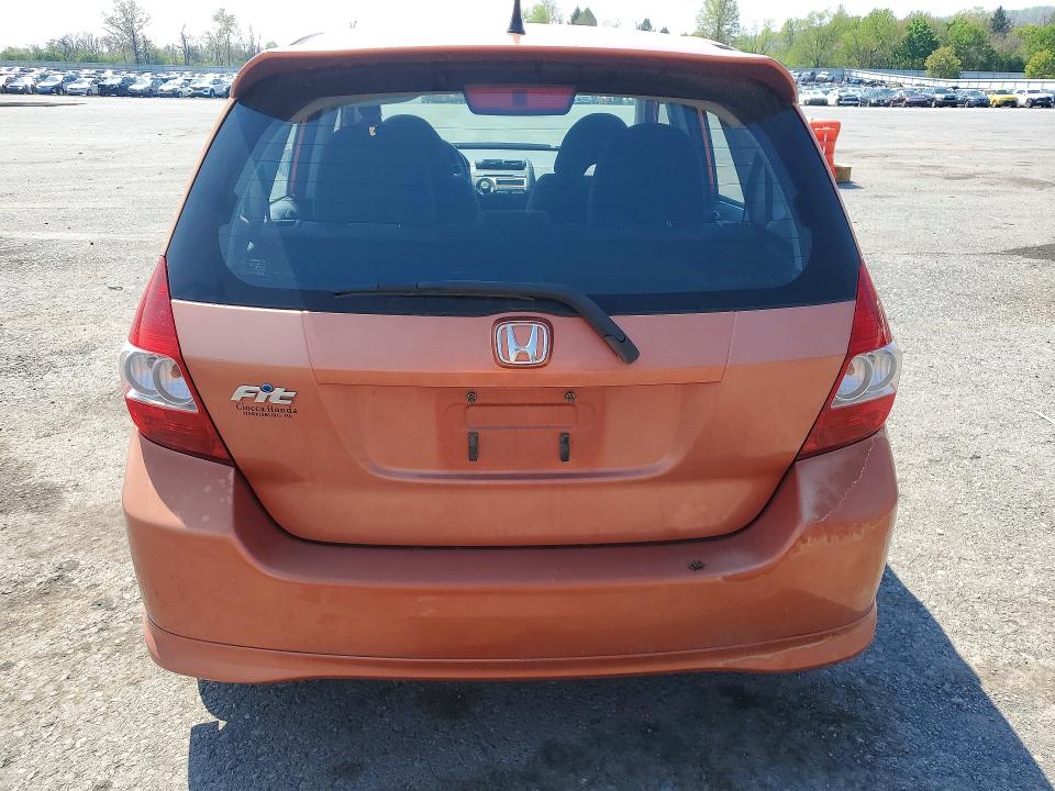 50403826 :رقم المزاد ، JHMGD37637S065291 vin ، 2007 Honda Fit مزاد بيع