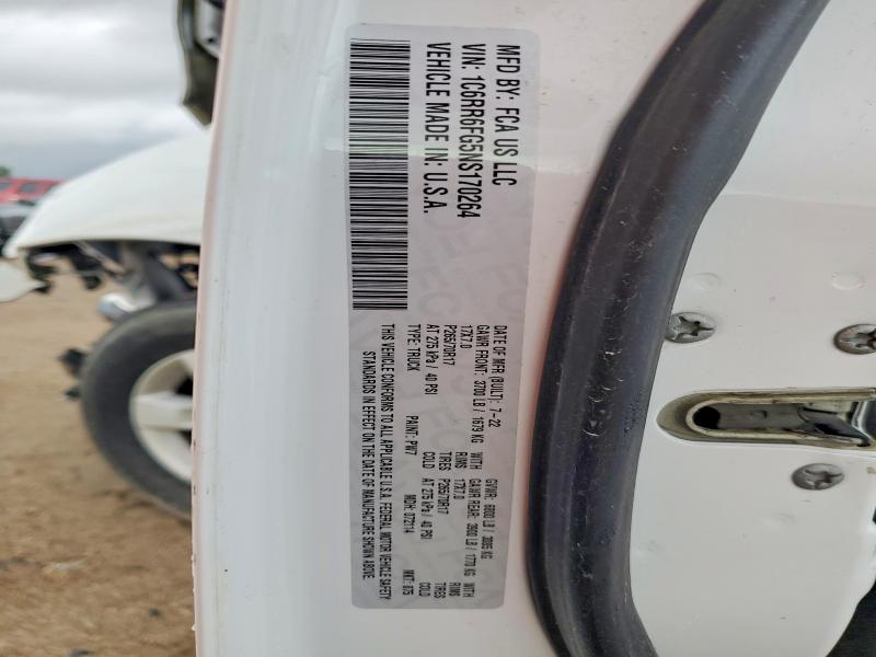49394236 :رقم المزاد ، 1C6RR6FG5NS170264 vin ، 2022 Ram 1500 Classic مزاد بيع