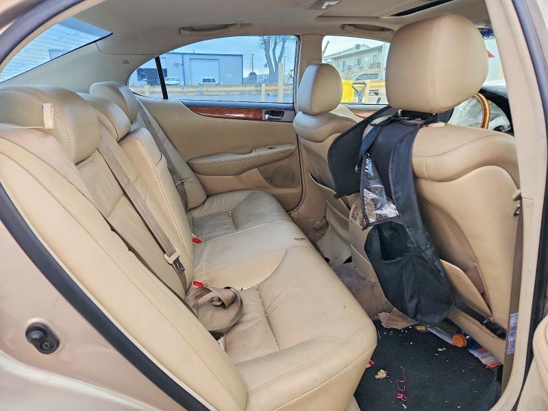 Auction sale of the 2005 Lexus Es, vin: JTHBA30G755125395, lot number: 50351506
