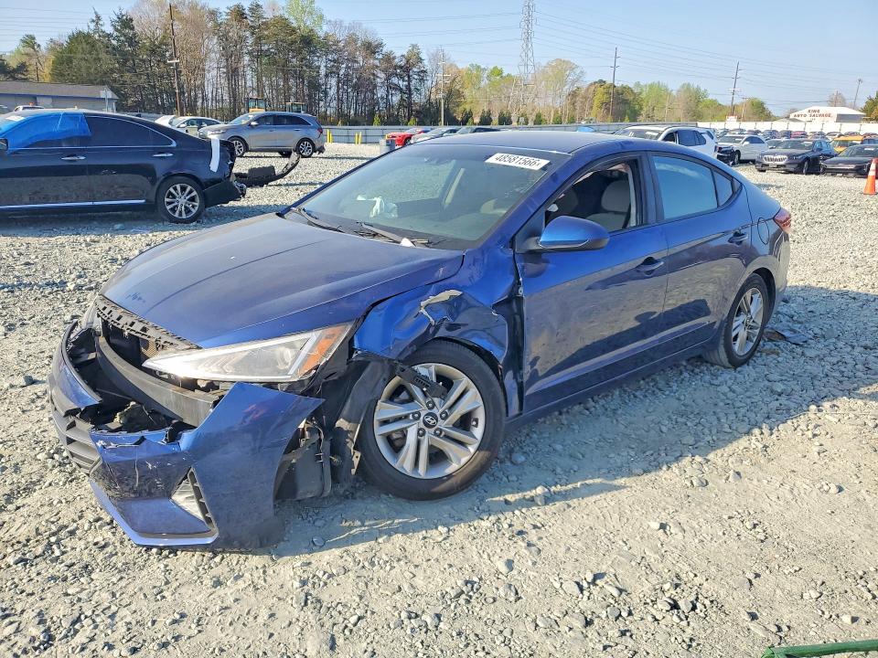 Auction sale of the 2019 Hyundai Elantra, vin: 5NPD84LF1KH439800, lot number: 48581566