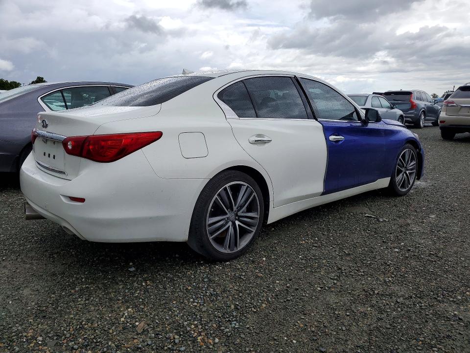 2015 Infiniti Q50 მანქანა იყიდება აუქციონზე, vin: JN1BV7AP6FM350350, აუქციონის ნომერი: 50812396