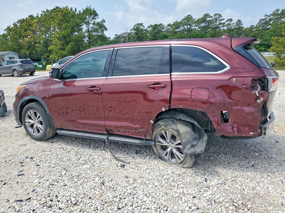 Aukcja sprzedaży 2015 Toyota Highlander, vin: 5TDZKRFH9FS054776, numer aukcji: 51159816