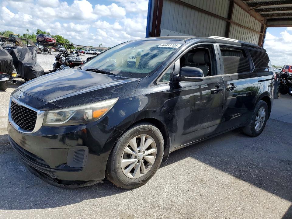 48431796 :رقم المزاد ، KNDMB5C14H6252761 vin ، 2017 Kia Sedona مزاد بيع