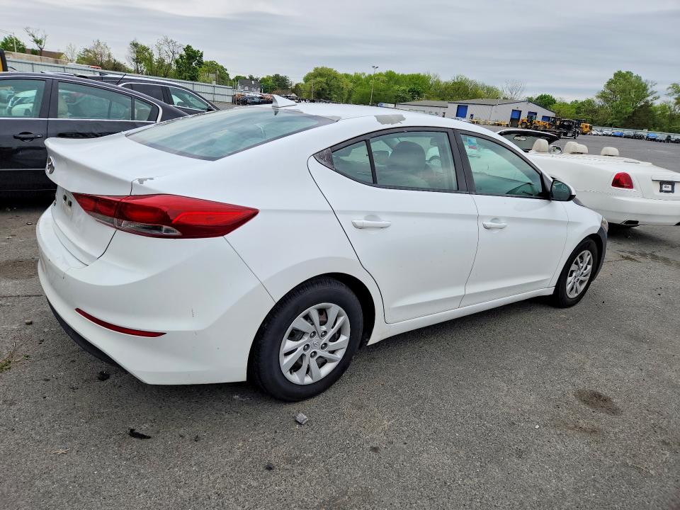 51005016 :رقم المزاد ، 5NPD74LF9HH088775 vin ، 2017 Hyundai Elantra مزاد بيع