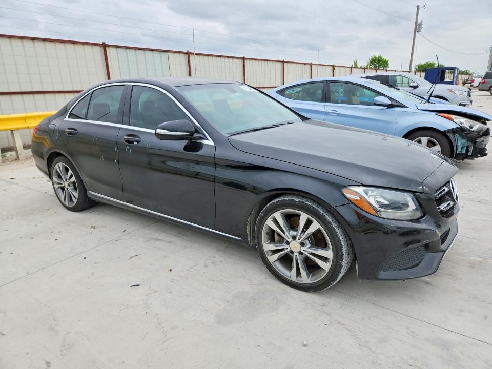 2015 Mercedes-benz C მანქანა იყიდება აუქციონზე, vin: 55SWF4JB8FU054817, აუქციონის ნომერი: 51258606
