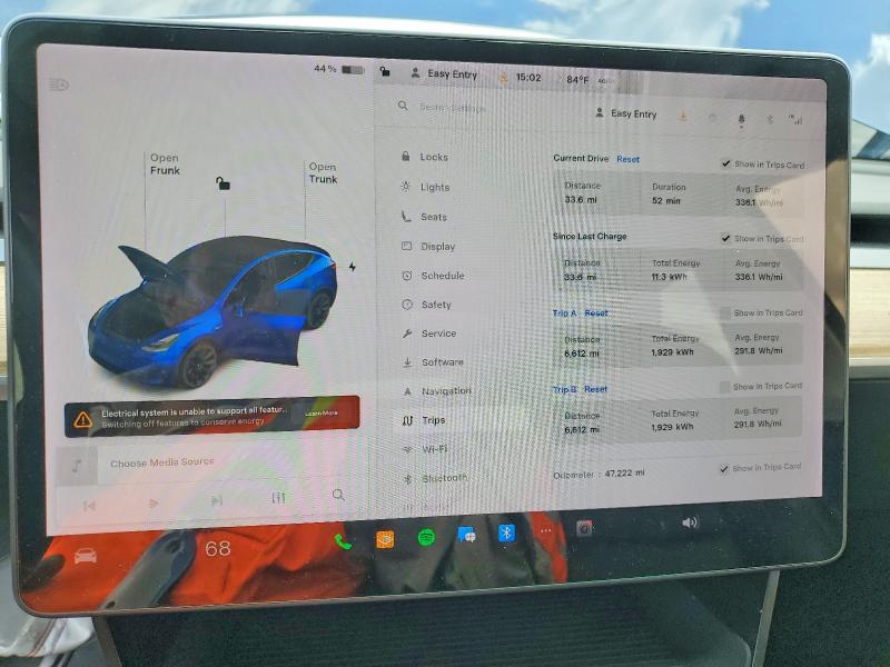 2021 Tesla Model Y მანქანა იყიდება აუქციონზე, vin: 5YJYGAEE1MF191816, აუქციონის ნომერი: 50193656