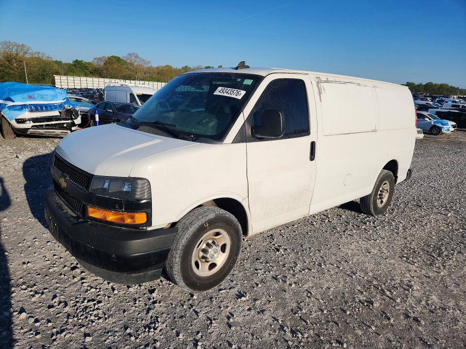 Auction sale of the 2020 Chevrolet Express G2500, vin: 1GCWGAFG5L1264992, lot number: 49343576