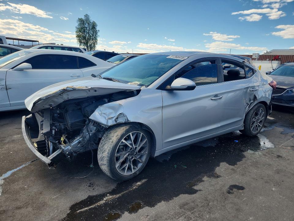 2020 Hyundai Elantra მანქანა იყიდება აუქციონზე, vin: KMHD84LF9LU929548, აუქციონის ნომერი: 51366936