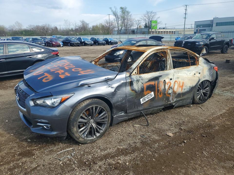 Aukcja sprzedaży 2015 Infiniti Q50, vin: JN1BV7AR1FM418149, numer aukcji: 49010226