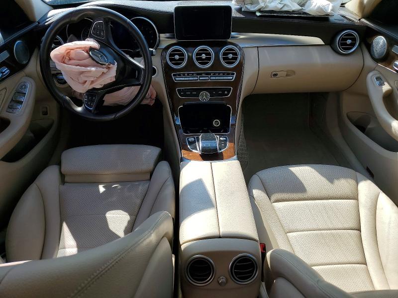 2015 Mercedes-benz C მანქანა იყიდება აუქციონზე, vin: 55SWF4KB9FU027494, აუქციონის ნომერი: 49152546