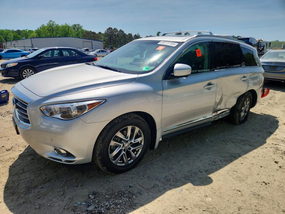 2013 Infiniti Jx35 მანქანა იყიდება აუქციონზე, vin: 5N1AL0MM7DC351111, აუქციონის ნომერი: 49970746