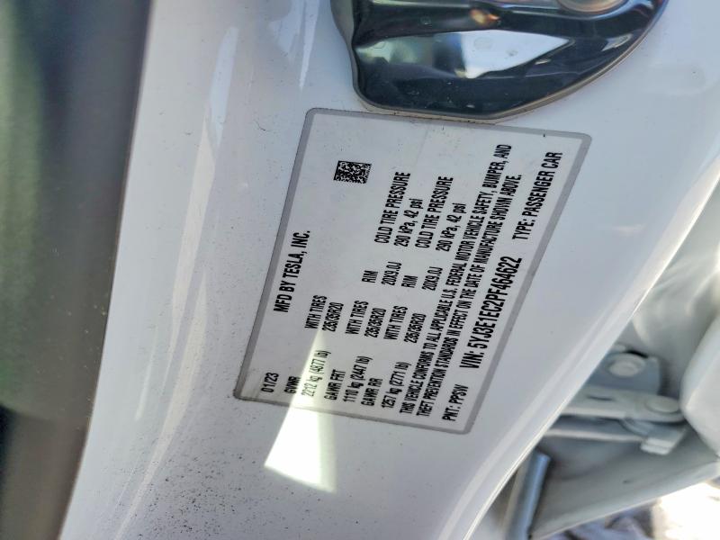 Продаж на аукціоні авто 2023 Tesla Model 3, vin: 5YJ3E1EC2PF464622, номер лоту: 50733616