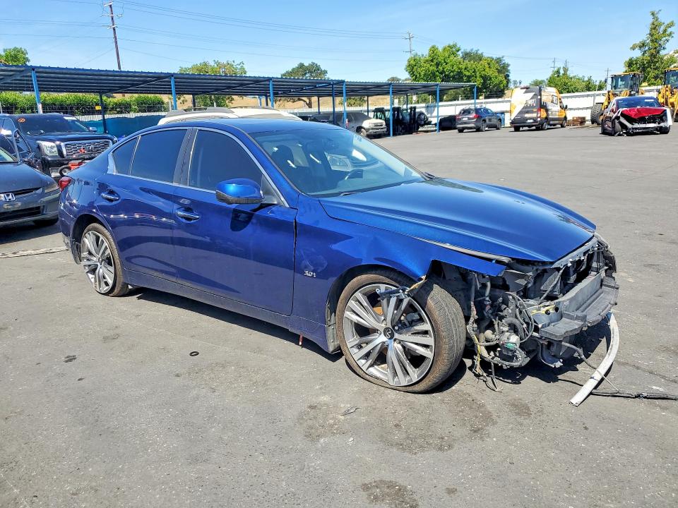 Продаж на аукціоні авто 2019 Infiniti Q50, vin: JN1EV7AP8KM540917, номер лоту: 50918046