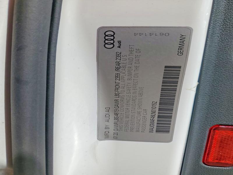 Продажа на аукционе авто 2020 Audi A4, vin: WAUGMAF46LN010152, номер лота: 50508446
