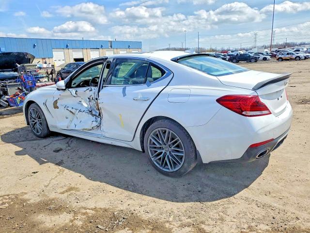 47558596 :رقم المزاد ، KMTG74LE7KU027248 vin ، 2019 Genesis G70 مزاد بيع