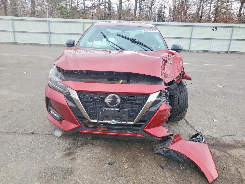 51610036 :رقم المزاد ، 3N1AB8DV9MY242593 vin ، 2021 Nissan Sentra مزاد بيع