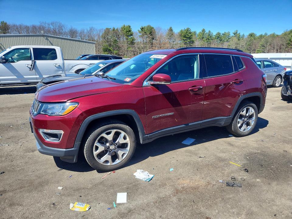 Продаж на аукціоні авто 2021 Jeep Compass, vin: 3C4NJDCB9MT553620, номер лоту: 49144156