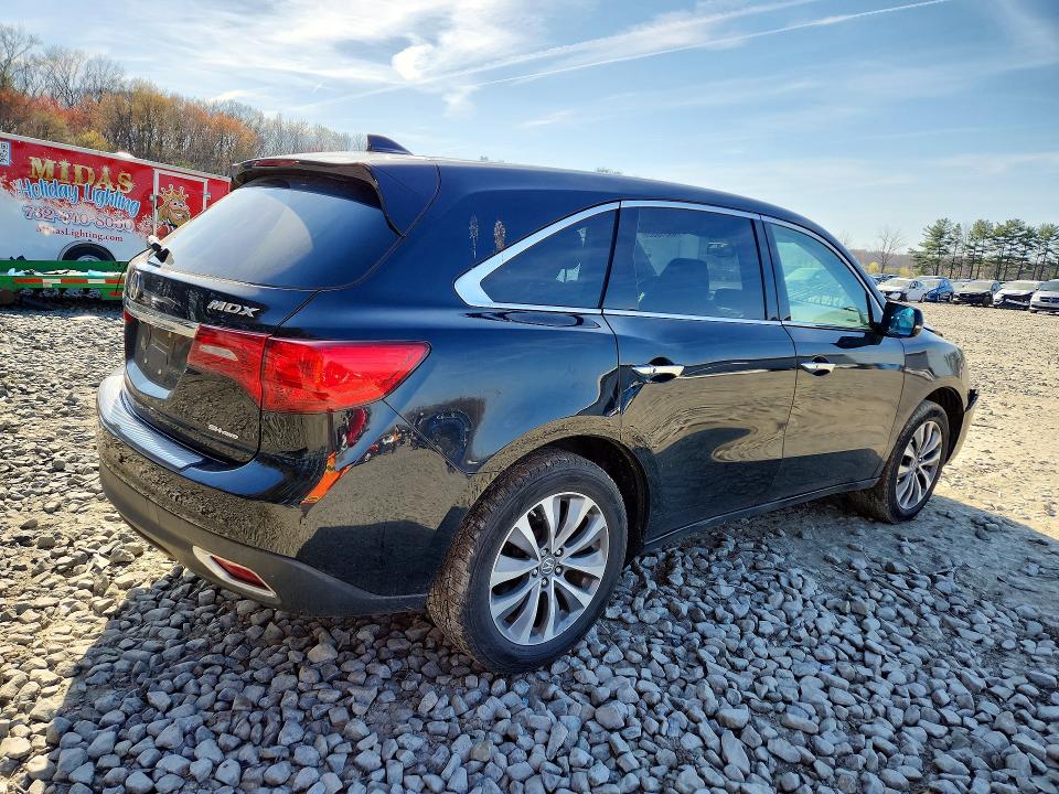 Продажа на аукционе авто 2014 Acura Mdx, vin: 5FRYD4H43EB038304, номер лота: 49510826