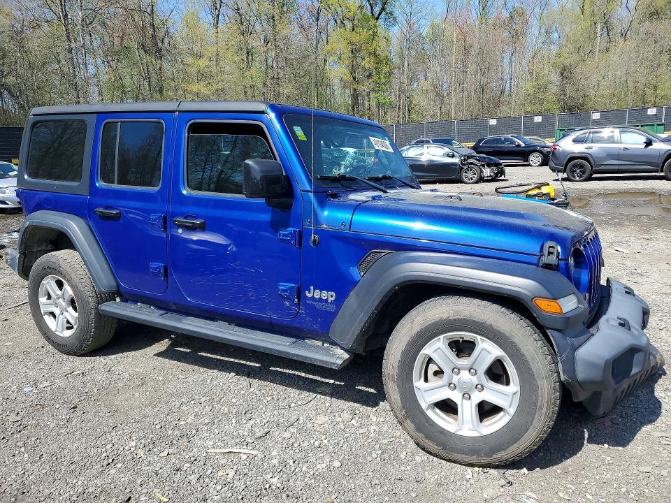 2019 Jeep Wrangler Unlimited მანქანა იყიდება აუქციონზე, vin: 1C4HJXDN7KW592138, აუქციონის ნომერი: 49194006