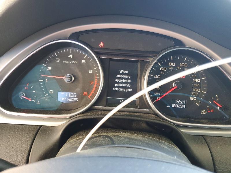 2013 Audi Q7 მანქანა იყიდება აუქციონზე, vin: WA1LGAFE2DD012399, აუქციონის ნომერი: 50824626