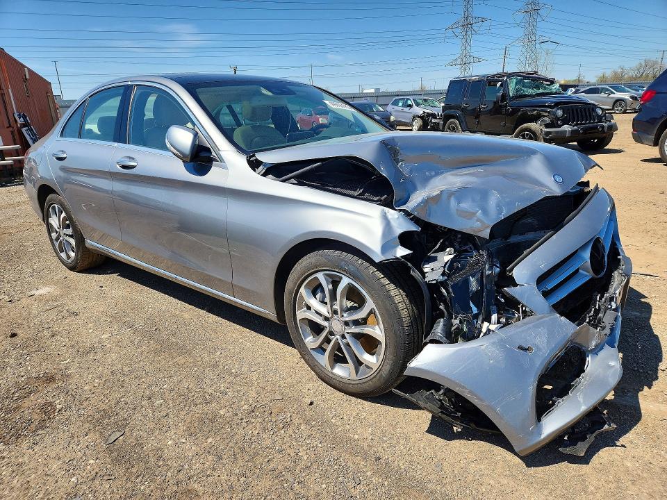 2016 Mercedes-benz C მანქანა იყიდება აუქციონზე, vin: 55SWF4KB9GU135289, აუქციონის ნომერი: 49706186