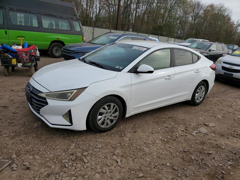 2019 Hyundai Elantra მანქანა იყიდება აუქციონზე, vin: 5NPD74LF0KH400456, აუქციონის ნომერი: 48298366