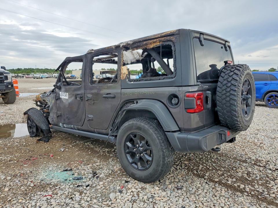 2021 Jeep Wrangler Unlimited მანქანა იყიდება აუქციონზე, vin: 1C4HJXDNXMW647782, აუქციონის ნომერი: 50470406