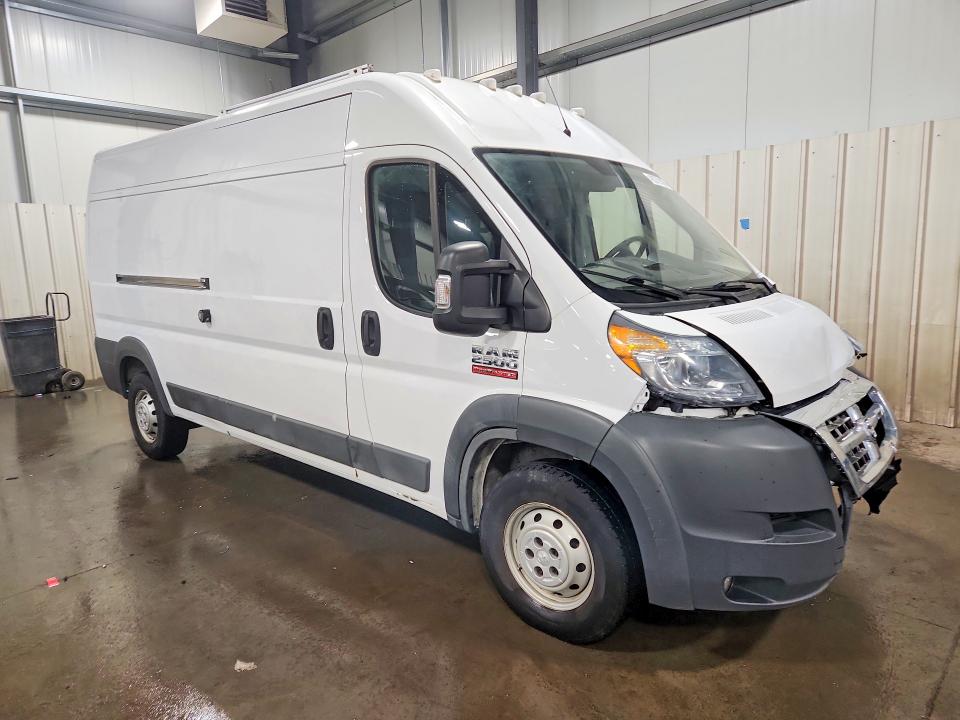 2017 Ram Promaster 2500 მანქანა იყიდება აუქციონზე, vin: 3C6TRVDG9HE514897, აუქციონის ნომერი: 49279106