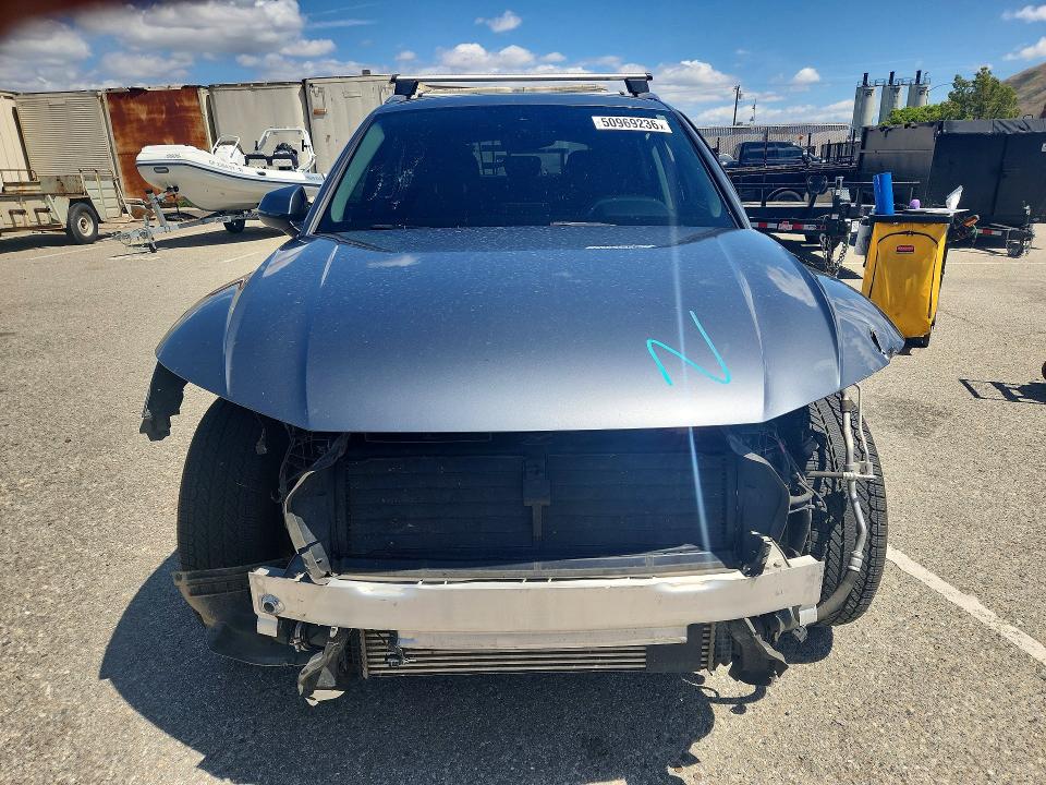 2020 Audi Q5 მანქანა იყიდება აუქციონზე, vin: WA1ANAFY5L2084652, აუქციონის ნომერი: 50969236