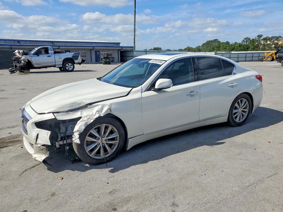 Продажа на аукционе авто 2014 Infiniti Q50, vin: JN1BV7AP6EM690533, номер лота: 49762496