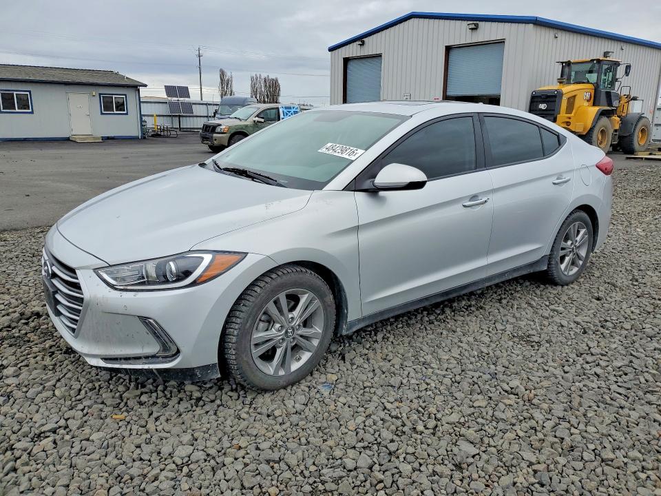 2017 Hyundai Elantra მანქანა იყიდება აუქციონზე, vin: KMHD84LF2HU354913, აუქციონის ნომერი: 48429816
