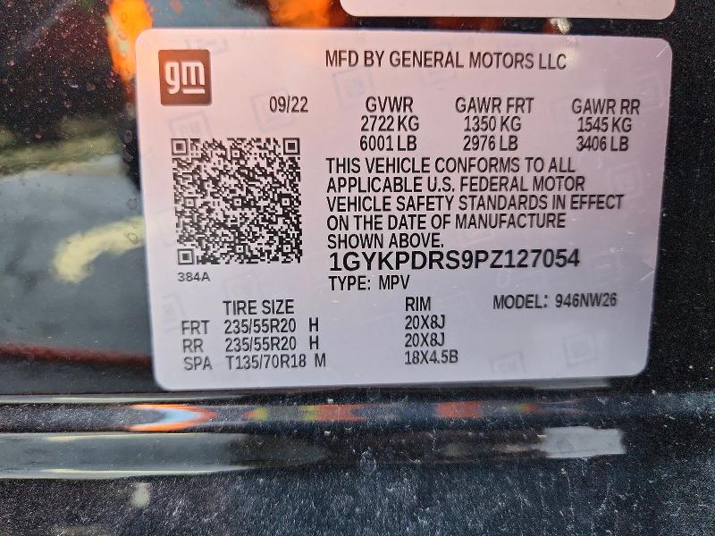 Aukcja sprzedaży 2023 Cadillac Xt6, vin: 1GYKPDRS9PZ127054, numer aukcji: 48706806