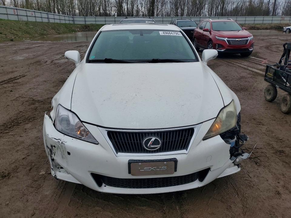 49684796 :رقم المزاد ، JTHBF5C20B5143990 vin ، 2011 Lexus Is مزاد بيع