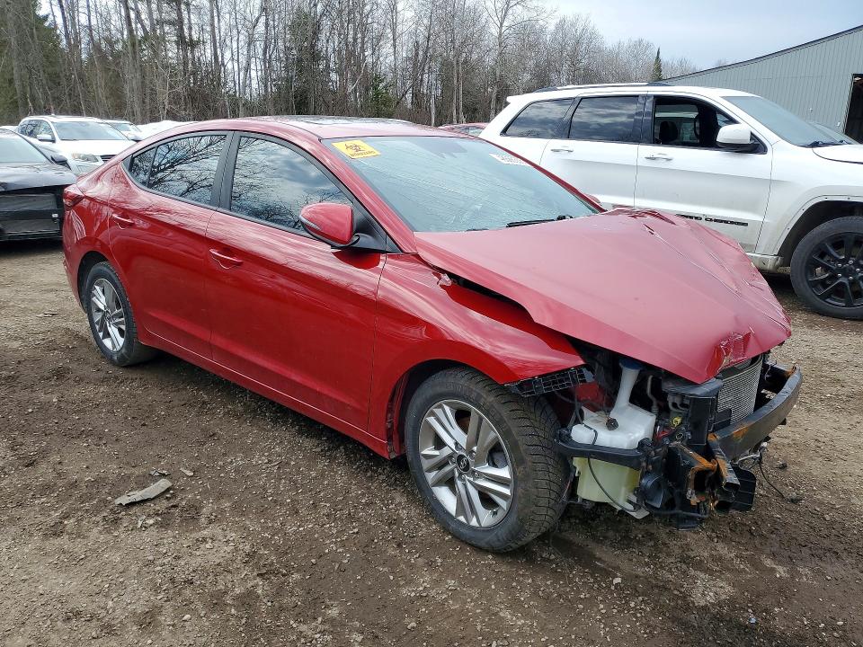 2020 Hyundai Elantra მანქანა იყიდება აუქციონზე, vin: KMHD84LFXLU896625, აუქციონის ნომერი: 48666356